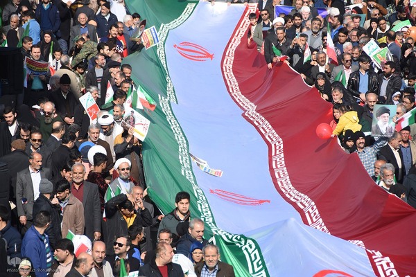 راهپیمایی 22 بهمن در سمنان