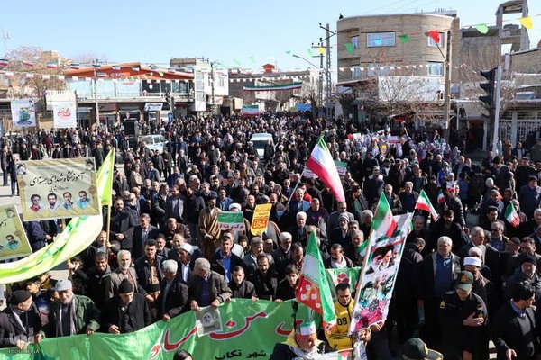 راهپیمایی 22 بهمن در آذرباییجان غربی
