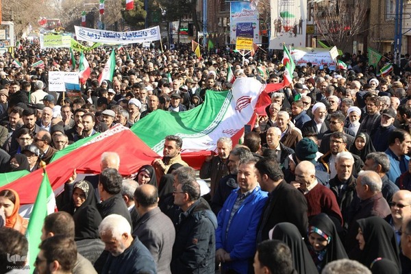 راهپیمایی 22 بهمن در آذرباییجان غربی