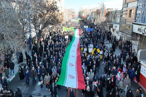 راهپیمایی 22 بهمن در آذرباییجان غربی