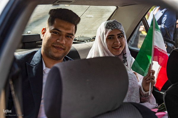 راهپیمایی 22 بهمن در البرز