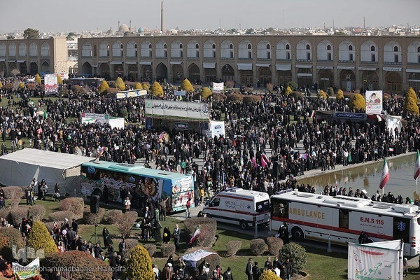 راهپیمایی 22 بهمن در اصفهان