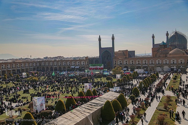 راهپیمایی 22 بهمن در اصفهان