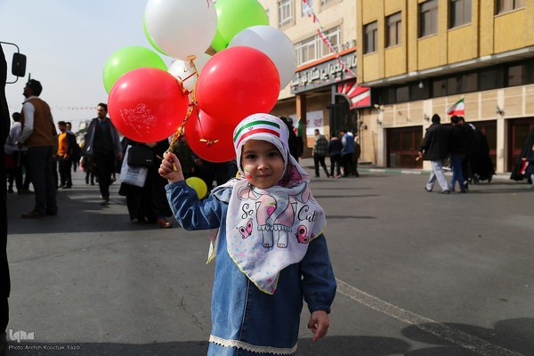 راهپیمایی 22 بهمن در قم