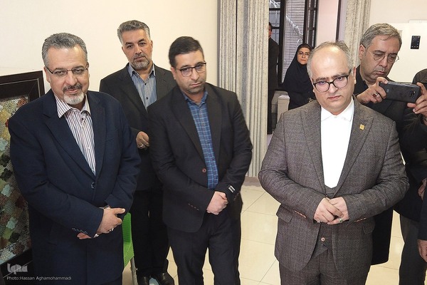 دیدار رییس جهاد دانشگاهی با جانبازان آسایشگاه ثارالله