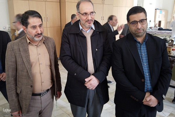دیدار رییس جهاد دانشگاهی با جانبازان آسایشگاه ثارالله
