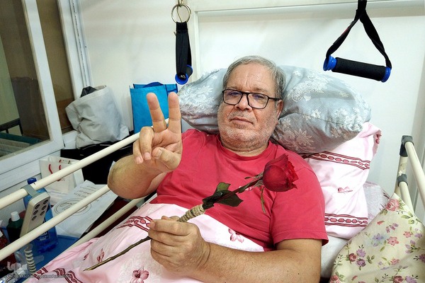 دیدار رییس جهاد دانشگاهی با جانبازان آسایشگاه ثارالله