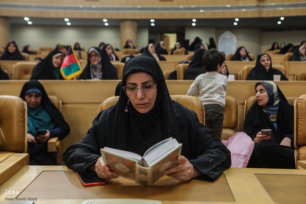 روز اول مسابقات قرآن بخش بانوان