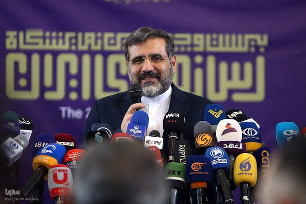 مراسم افتتاحیه نمایشگاه مطبوعات و رسانه های ایران