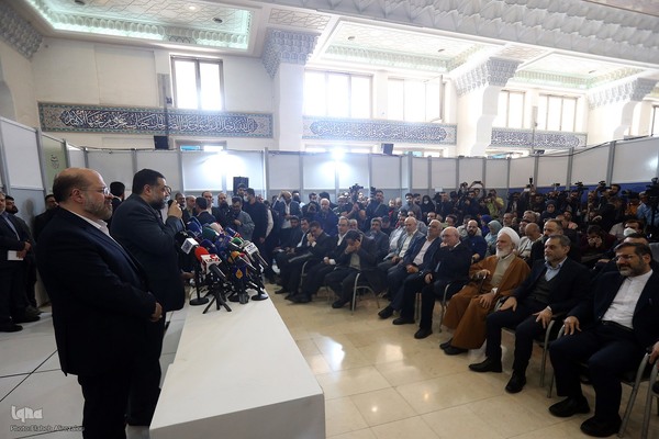 مراسم افتتاحیه نمایشگاه مطبوعات و رسانه های ایران