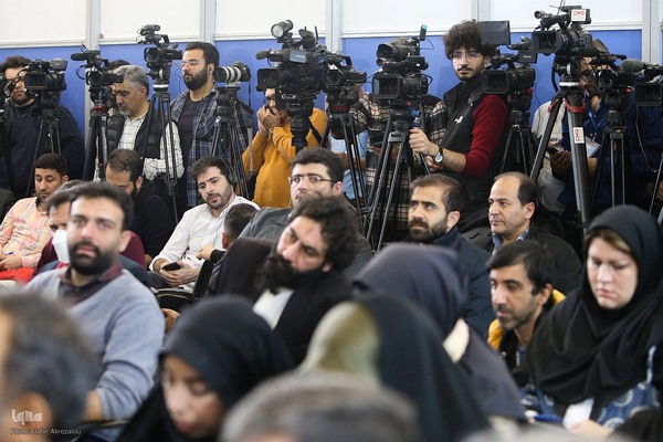 مراسم افتتاحیه نمایشگاه مطبوعات و رسانه های ایران