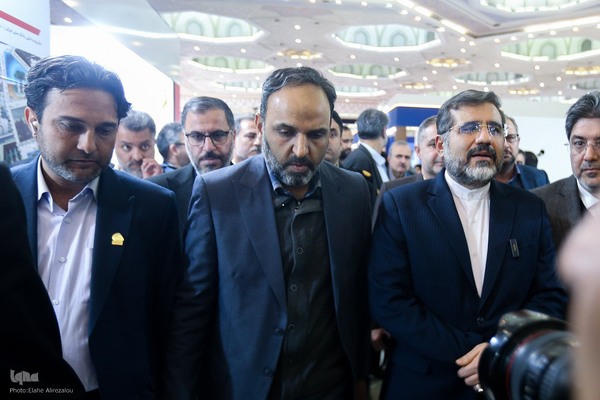 مراسم افتتاحیه نمایشگاه مطبوعات و رسانه های ایران