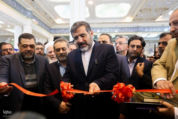 مراسم افتتاحیه نمایشگاه مطبوعات و رسانه های ایران
