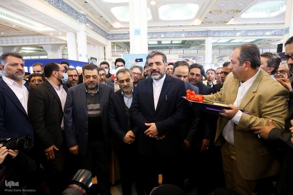 مراسم افتتاحیه نمایشگاه مطبوعات و رسانه های ایران