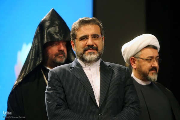 محمدمهدی اسماعیلی وزیر فرهنگ و ارشاد اسلامی در اولین نشست معرفی جایزه جهانی امام خمینی(ره)