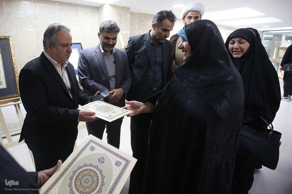 افتتاح نمایشگاه هنر‌های قرآنی قلم