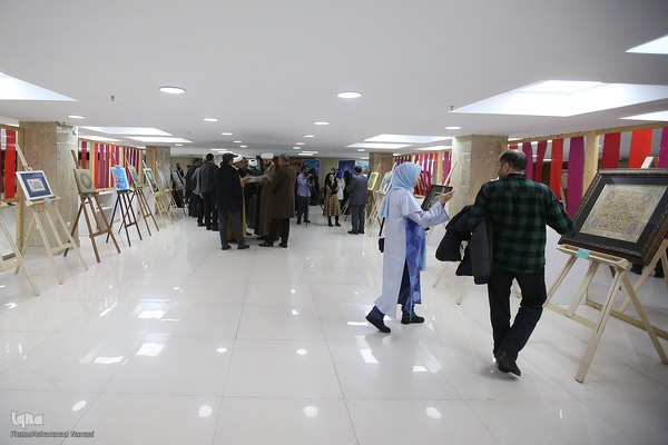 افتتاح نمایشگاه هنر‌های قرآنی قلم