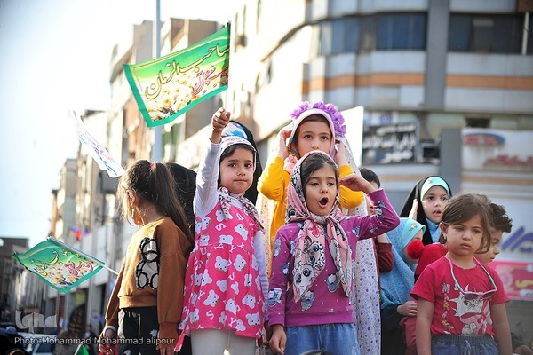 جشن نیمه شعبان و اجرای سرود سلام فرمانده در اهواز