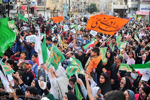 جشن نیمه شعبان و اجرای سرود سلام فرمانده در اهواز