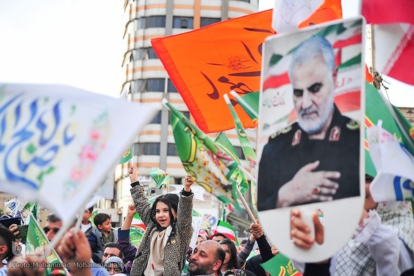 جشن نیمه شعبان و اجرای سرود سلام فرمانده در اهواز