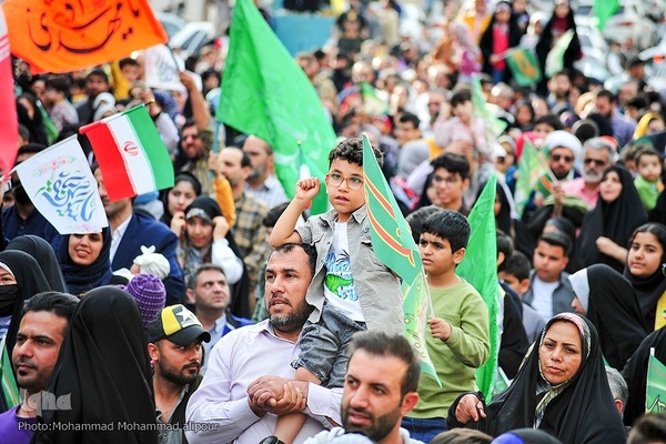 جشن نیمه شعبان و اجرای سرود سلام فرمانده در اهواز