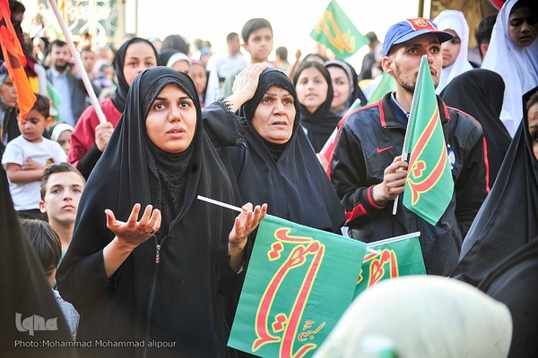 جشن نیمه شعبان و اجرای سرود سلام فرمانده در اهواز