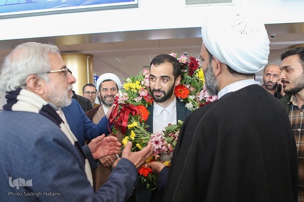 مراسم استقبال از برگزیدگان مسابقات بین‌المللی قرآن