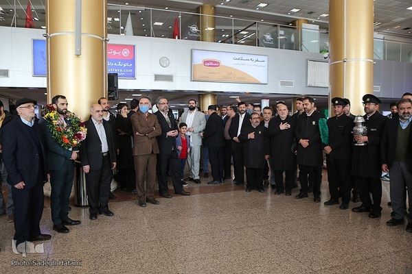 مراسم استقبال از برگزیدگان مسابقات بین‌المللی قرآن