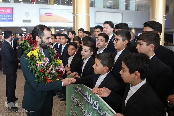 مراسم استقبال از برگزیدگان مسابقات بین‌المللی قرآن