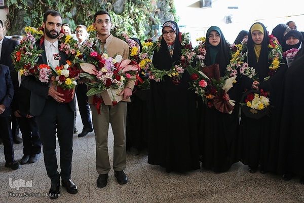 مراسم استقبال از برگزیدگان مسابقات بین‌المللی قرآن