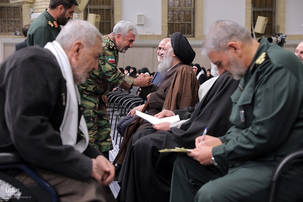 دیدار دست‌اندرکاران دومین کنگره ۲۴ هزار شهید استان خوزستان بار هبر معظم انقلاب