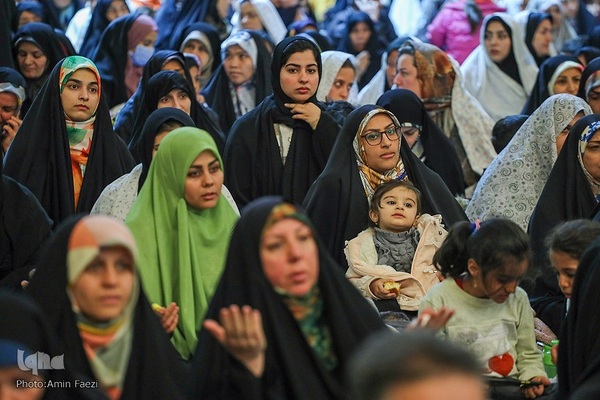 حال و هوای حرم شاهچراغ(ع) در شب نیمه شعبان‎