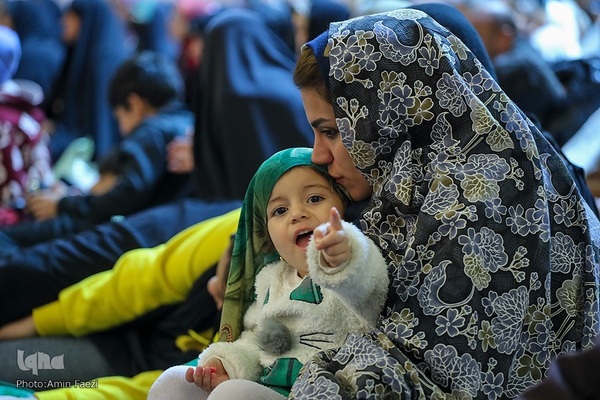 حال و هوای حرم شاهچراغ(ع) در شب نیمه شعبان‎