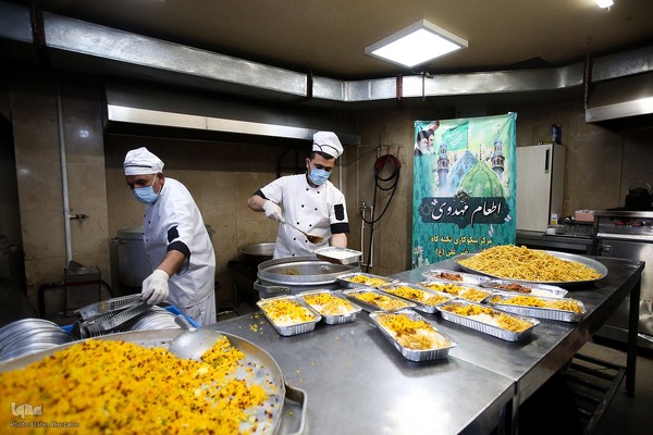 آیین افتتاح اطعام مهدوی