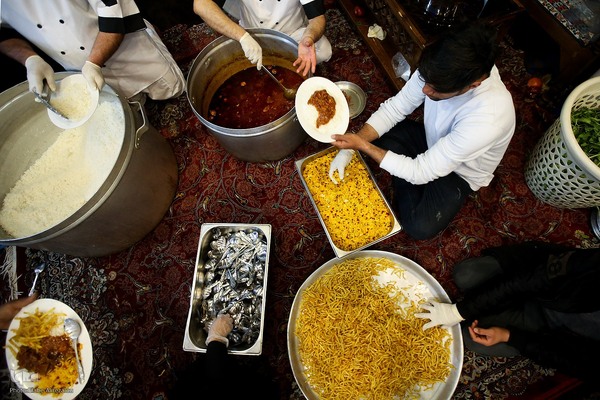 آیین افتتاح اطعام مهدوی