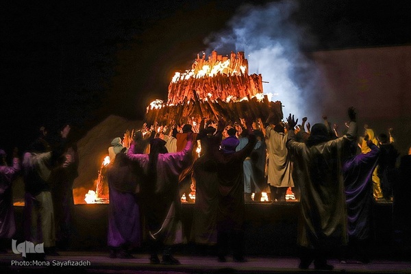نمایش بزرگ آستان عشق در اهواز
