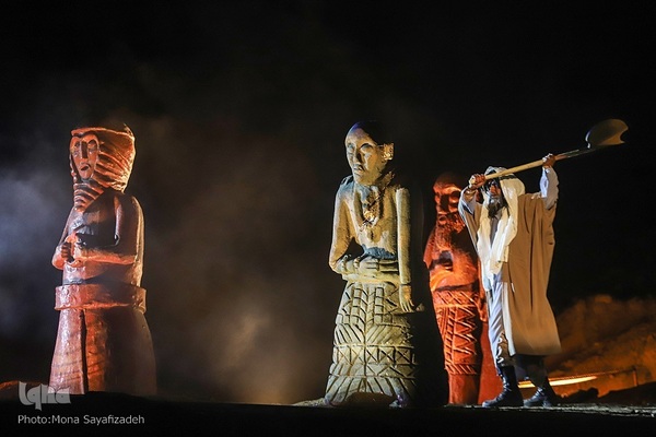 نمایش بزرگ آستان عشق در اهواز