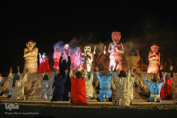 نمایش بزرگ آستان عشق در اهواز