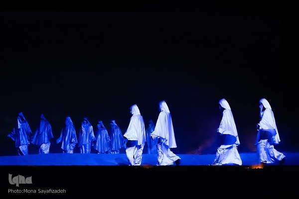 نمایش بزرگ آستان عشق در اهواز