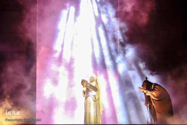 نمایش بزرگ آستان عشق در اهواز