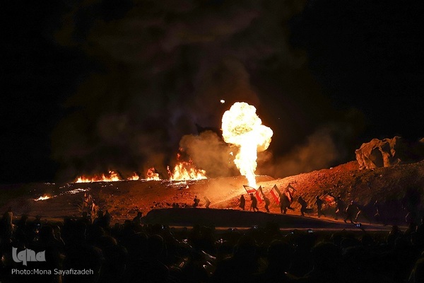 نمایش بزرگ آستان عشق در اهواز