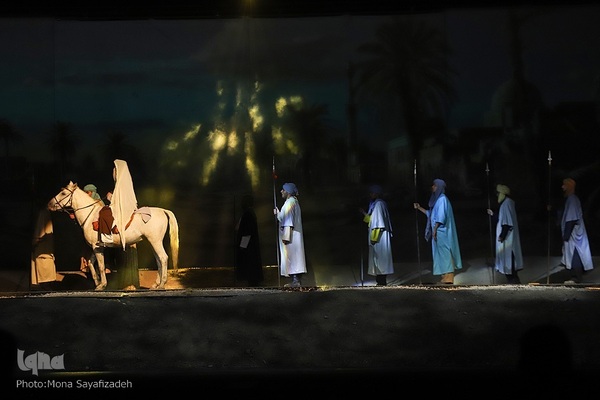 نمایش بزرگ آستان عشق در اهواز