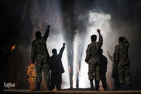 نمایش بزرگ آستان عشق در اهواز