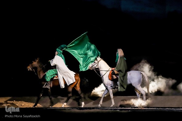 نمایش بزرگ آستان عشق در اهواز