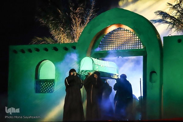 نمایش بزرگ آستان عشق در اهواز