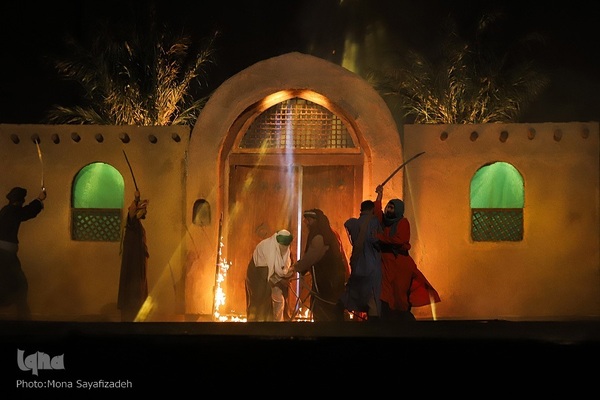 نمایش بزرگ آستان عشق در اهواز