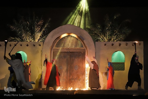 نمایش بزرگ آستان عشق در اهواز