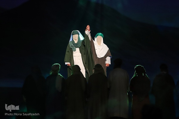 نمایش بزرگ آستان عشق در اهواز