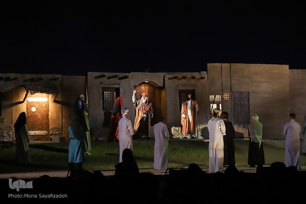 نمایش بزرگ آستان عشق در اهواز