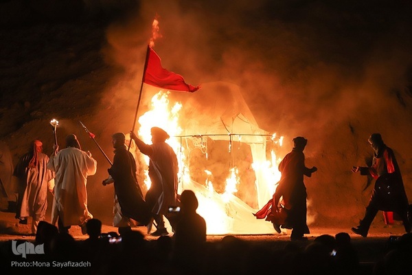 نمایش بزرگ آستان عشق در اهواز